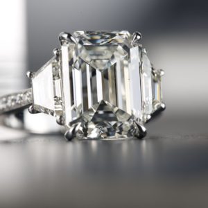 The Story of the Emerald Cut Diamond Ring